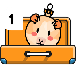 Чемодан 1 открытый.