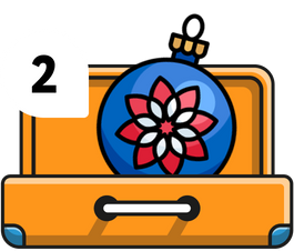 Чемодан 2 открытый.